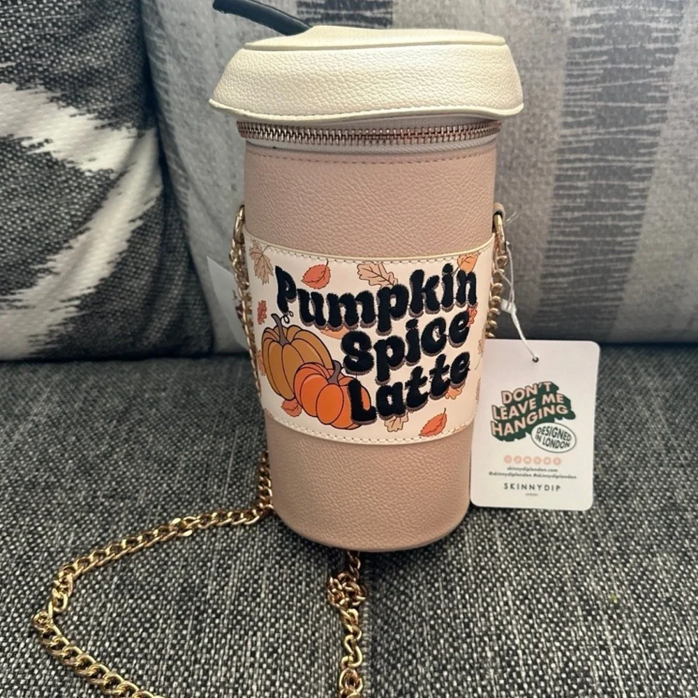 Skinny Dip Pumpkin Spice Latte purse NWT